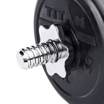 Гантель разборная 10 кг TITAN Barbell - d26